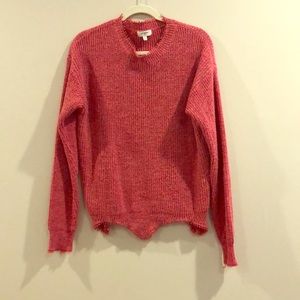 Pink sweater